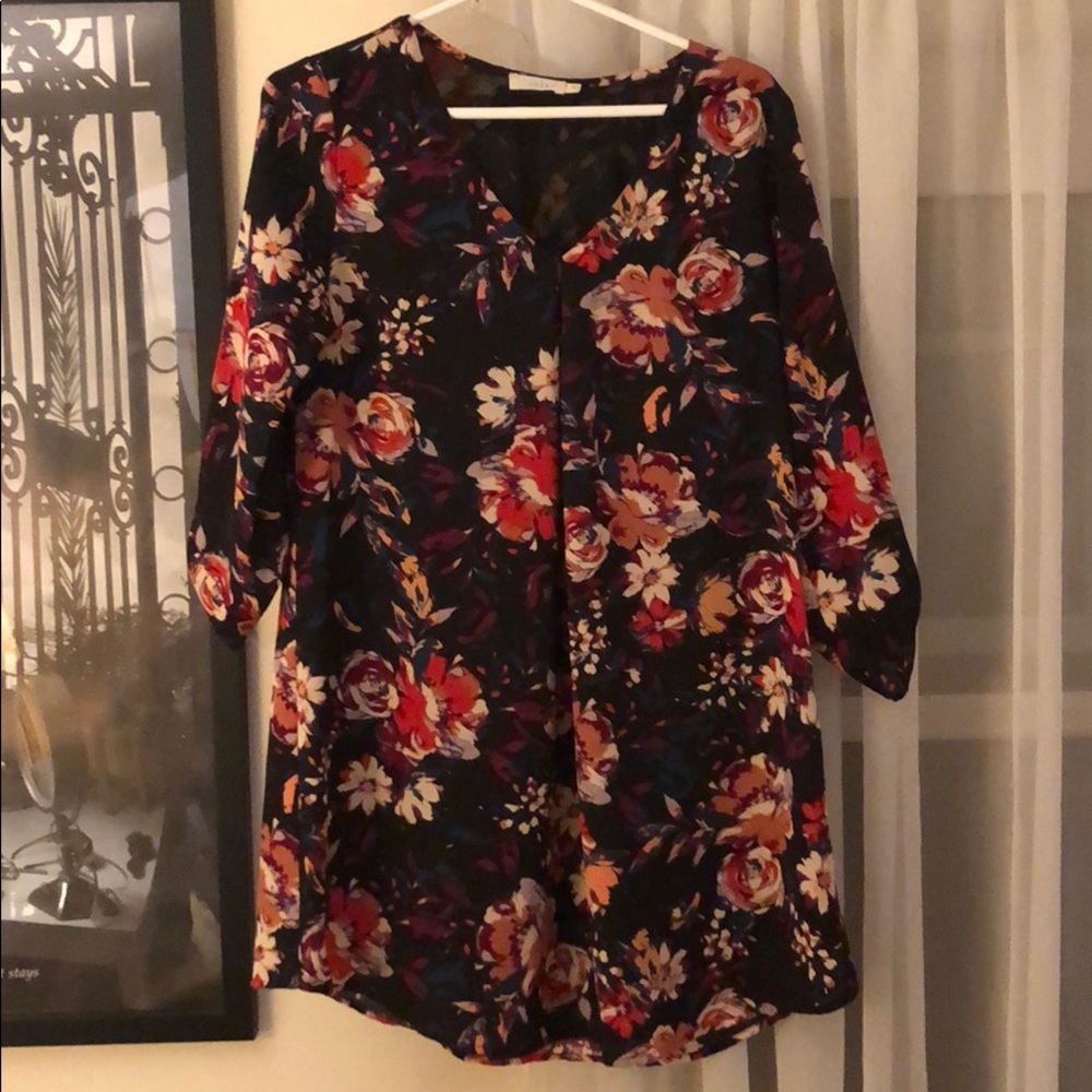 Lush floral dress